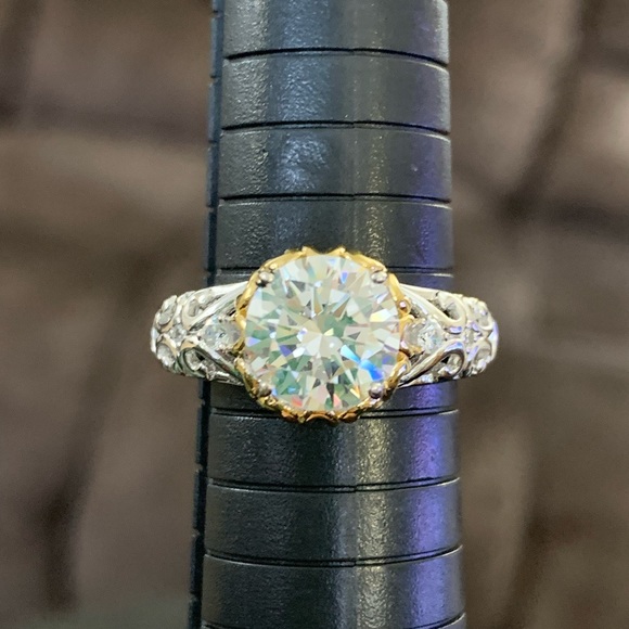 VANNA K (TM) FOR BELLA LUCE (R) PLATINEVE (TM) AND ETERNO (TM) YELLOW RiNG - Picture 2 of 15